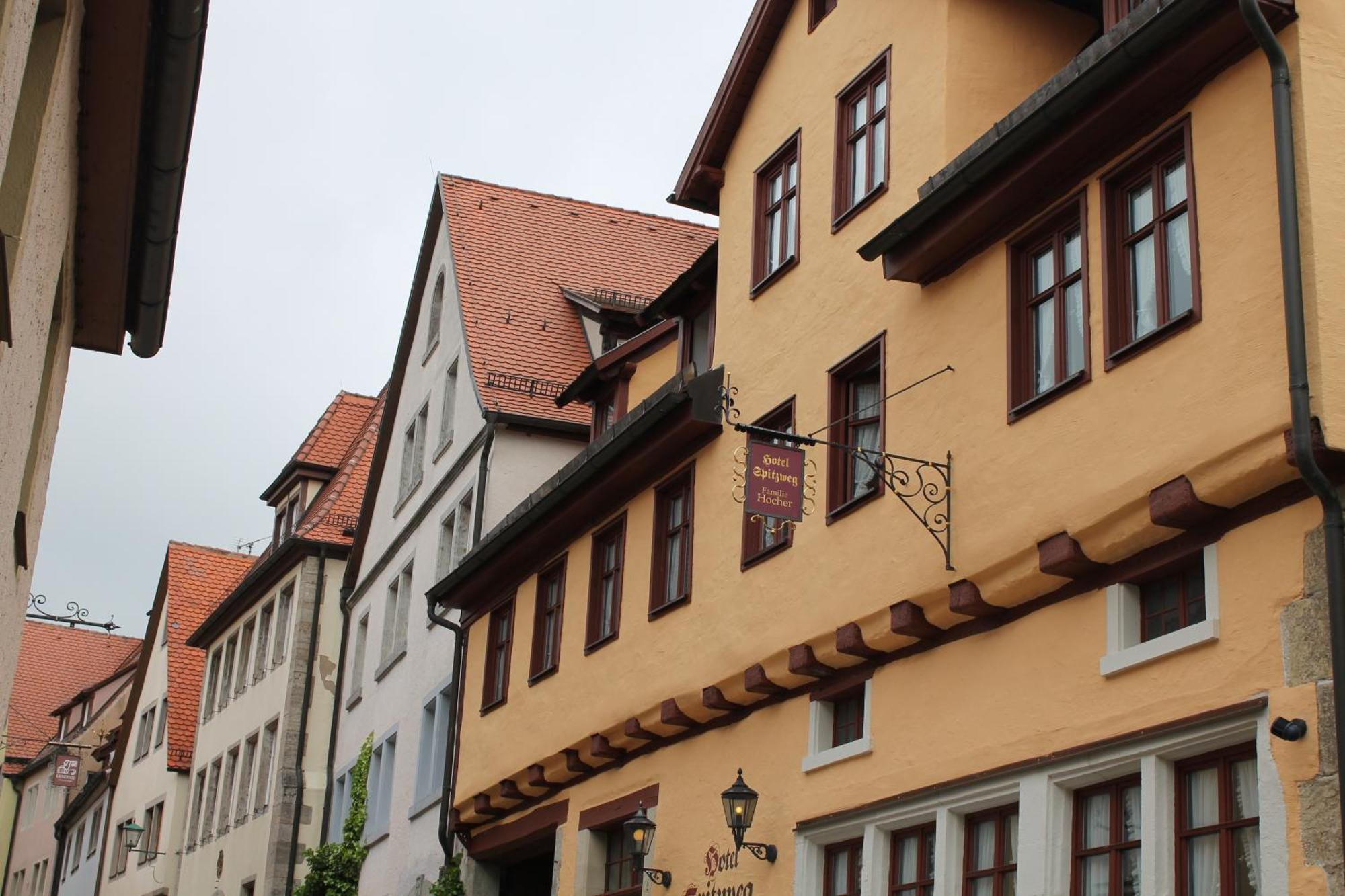 Hotel Spitzweg Rothenburg ob der Tauber Bagian luar foto