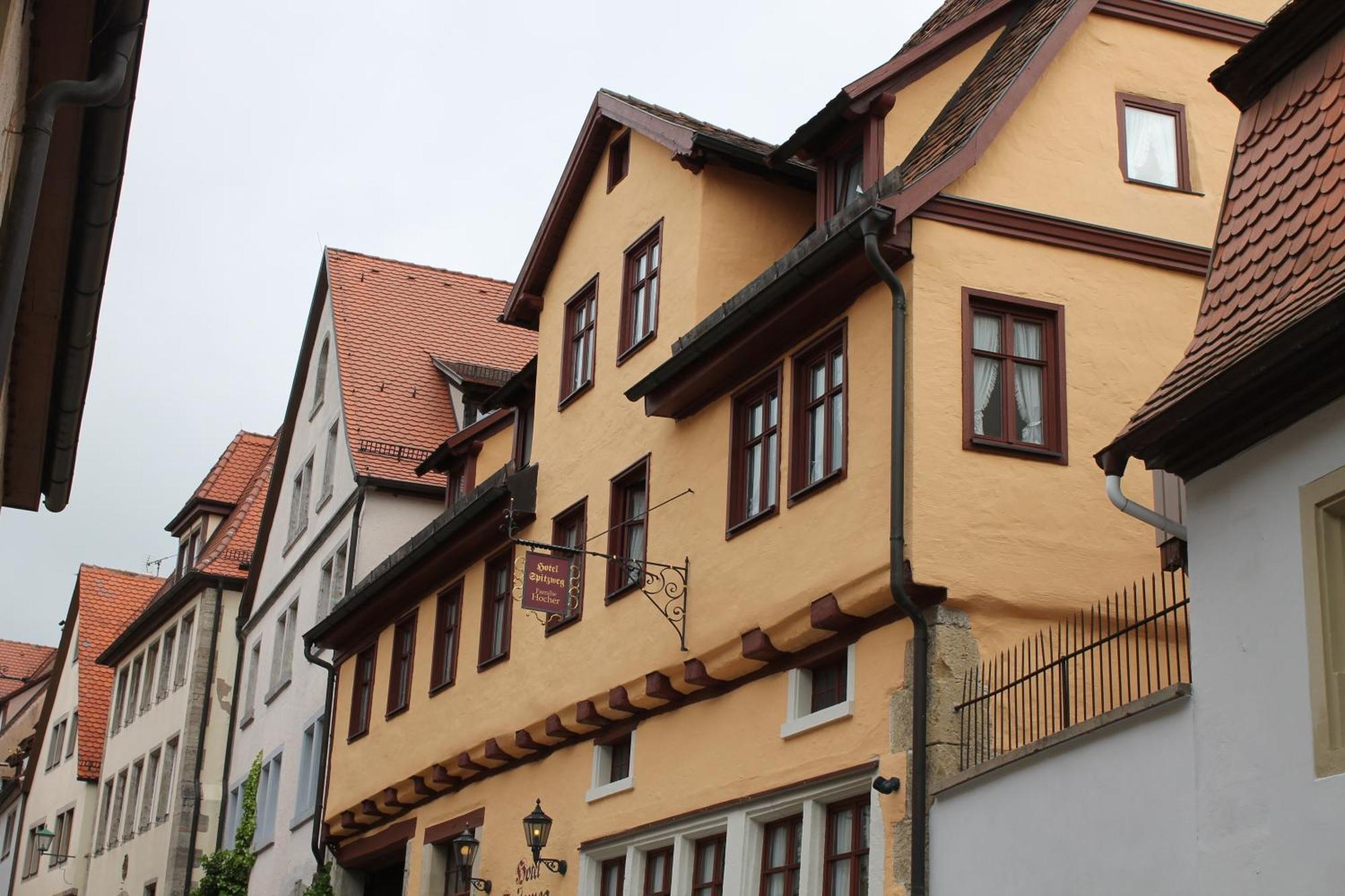Hotel Spitzweg Rothenburg ob der Tauber Bagian luar foto